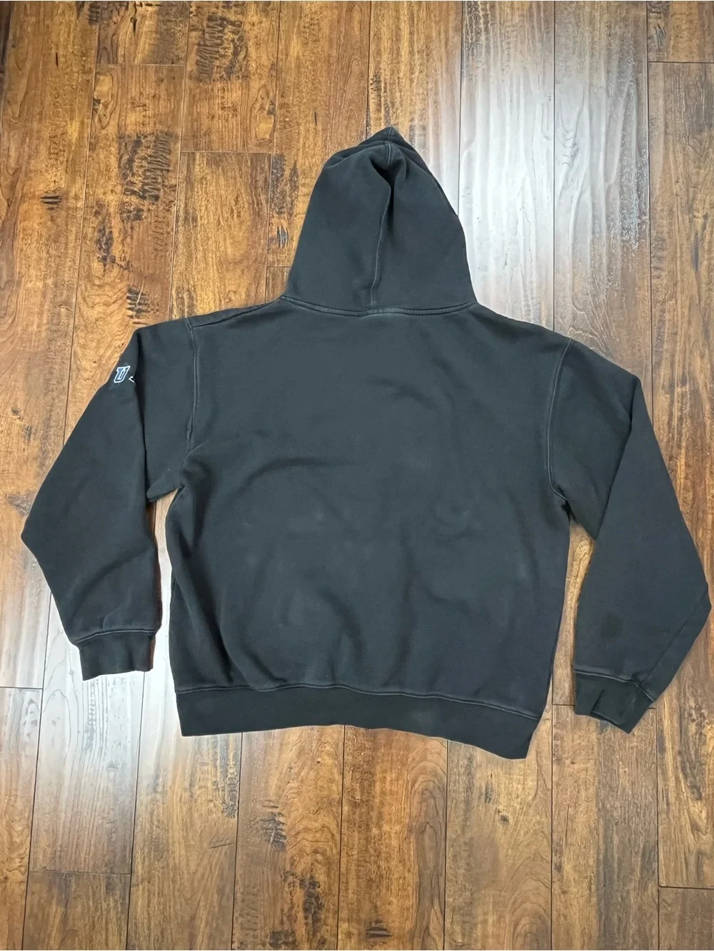 VTG Duke Blue Devils Hoodie Black Stadium Athletics Embroidered NCAA Men’s XL.